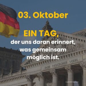 Tag der Deutsche Einheit